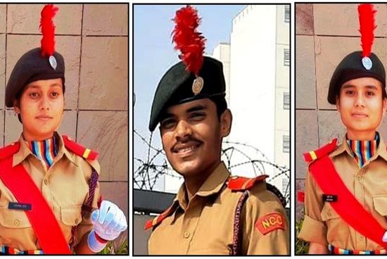 NCC cadets of Gurukul Sr Sec School Matindu wish the nation on 74th  INDEPENDENCE DAY. | By Gurukul Sr Sec School MatinduFacebook