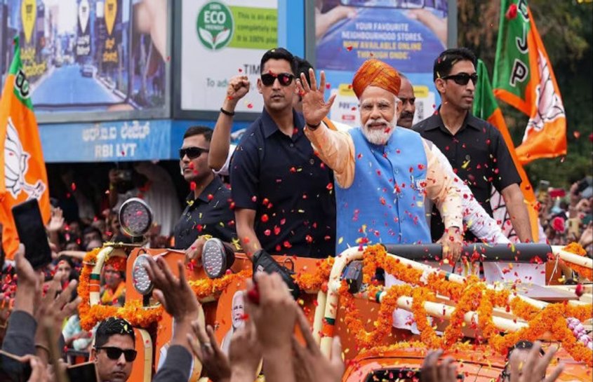 PM Narendra Modi road show in Ghaziabad know the route plan before leaving home | Lok sabha Election : गाजियाबाद में पीएम मोदी का रोड शो, घर से निकले से पहले जान