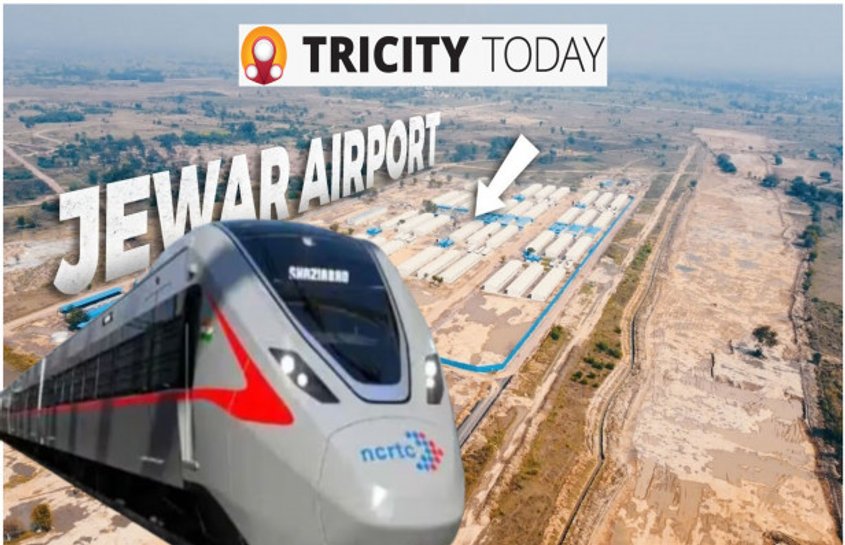 Rapid Rail Will Reach Jewar Airport From Ghaziabad Via Greater Noida ...