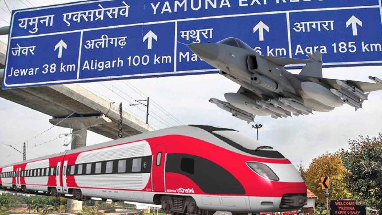 Delhi-Varanasi bullet train to run on Yamuna Expressway, facility to fly  fighter plane also